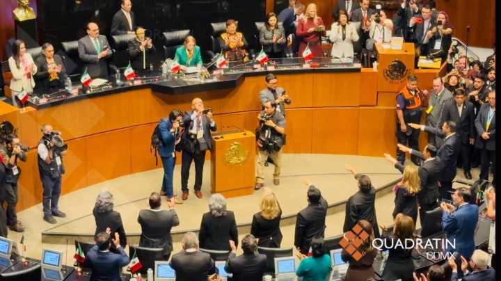 Rinden protesta 9 ministros de la nueva Corte