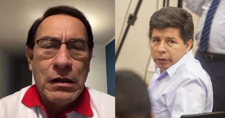 Martín Vizcarra asegura que Pedro Castillo debería "estar en libertad": "No le dieron oportunidad de la defensa"