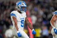 Overheard inside the Lions’ locker room: The Joker and monkey off the back