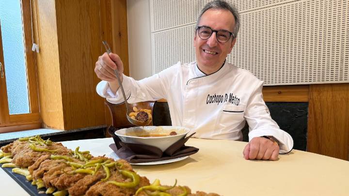 ¿Herejía o genialidad?: un restaurante asturiano de Madrid ofrece en su carta cachopo relleno de fabada