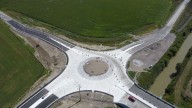 Queen's Line roundabout almost ready for traffic