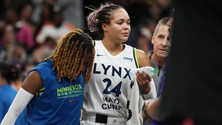 Lynx rule Napheesa Collier out for Game 4 with ankle injury