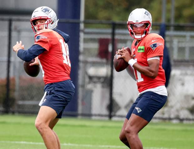 Where Patriots QB Drake Maye ranks among NFL quarterbacks after Week 3