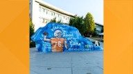 UT student Chloe Peterson and MDC raise stress awareness with mural