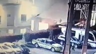 En video, los momentos de angustia tras voraz incendio en estación de Policía en Funza que dejó cinco muertos