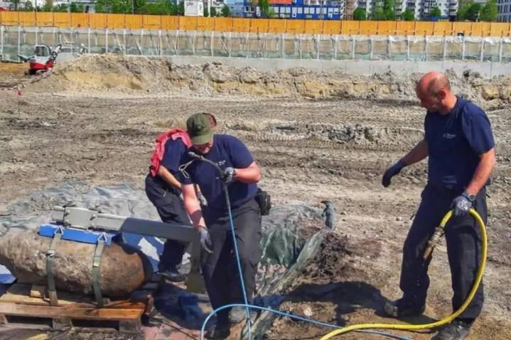 Una bomba de la Segunda Guerra Mundial obliga a la evacuación de 800 personas en Alemania
