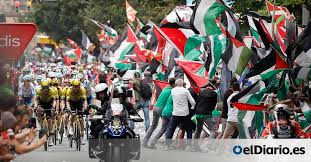 Protestas pro-Palestina logran que cancelen la etapa final de la Vuelta Ciclista en Madrid