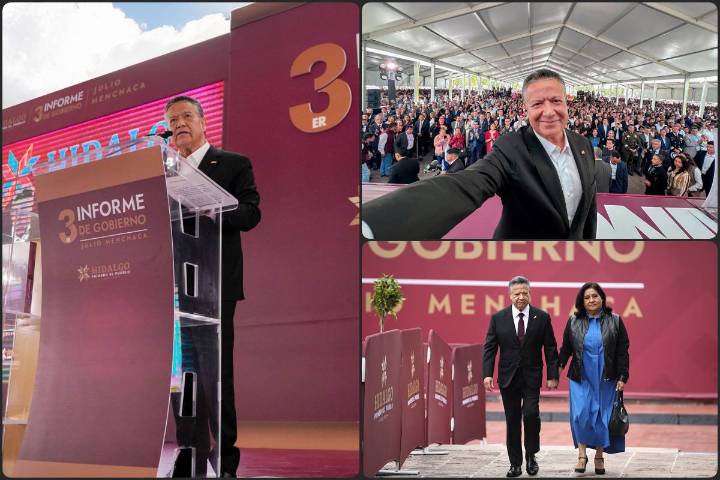 'Hidalgo, potencia en marcha': rinde Julio Menchaca su Tercer Informe de Gobierno