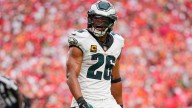 Eagles’ Saquon Barkley gets top RB take from Jahmyr Gibbs