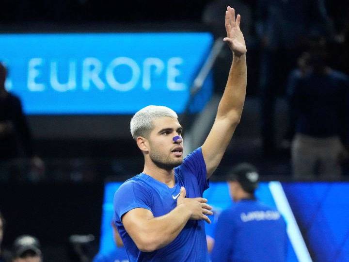 Alcaraz sufre para vencer a Taylor Fritz