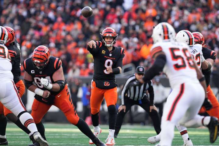 Where is Joe Burrow ranked in the NFL’s Top 100, and is the highest