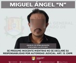POR ROBO CALIFICADO MIGUEL ÁNGEL ESTÁ EN EL CALABOZO