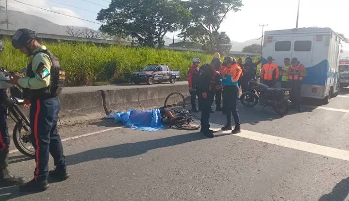 Ciclista murió en Autopista San Diego-Yagua y motorizado en ARC