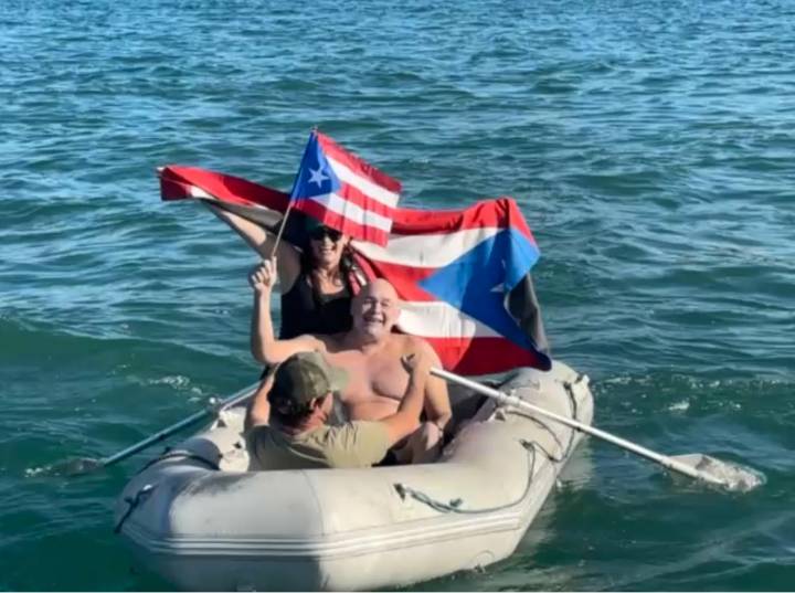 Víctor Maldonado culmina histórica travesía por el Canal de la Mancha