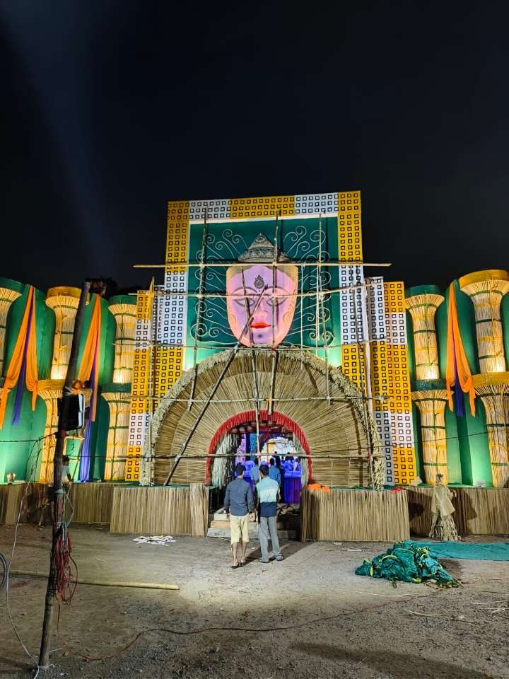 Jamshedpur: Tribal-themed Durga Puja pandal at Tuiladungri to highlight forest conservation