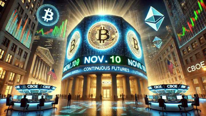 Cboe's Next Big Leap: Bitcoin And Ethereum Continuous Futures Scheduled For Nov. 10