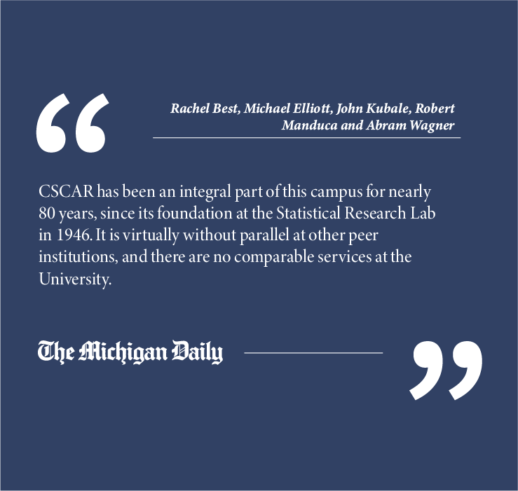 Closing CSCAR is a short-sighted decision