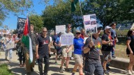 Indianapolis protesters fight for labor protections, against Nazis