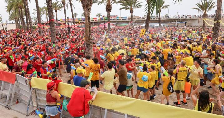 Canamunt y Canavall, una multitudinaria batalla pasada por agua