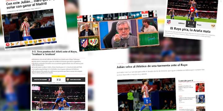 De “la Araña mata” a las sutiles críticas a Simeone: las reacciones de los medios en España por el hattrick de Julián Álvarez