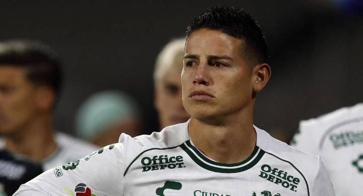 James Rodríguez es víctima de fuertes críticas por parte de medios partidarios del Club León en México