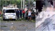 Atentado en Cali: video captó el instante exacto en el que disidencias de las Farc detonaron el camión bomba frente a la base aérea Marco Fidel Suárez