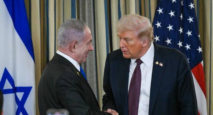 Guerra Israel - Hamás en Gaza | Donald Trump dice que Benjamin Netanyahu tendrá su "apoyo total" en Gaza si Hamás rechaza su plan 