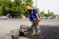Reparan más de 330 baches durante esta mañana