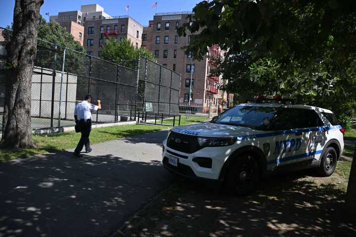 Two men sought in shooting of 14-year-old boy in Rufus King Park in Jamaica on Friday: NYPD