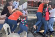 ¡A golpes por lugares! Riña entre mujeres antes del show de Shakira en Veracruz se vuelve viral