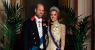 Kate Middleton and Melania Trump stun in extravagant gowns at state banquet