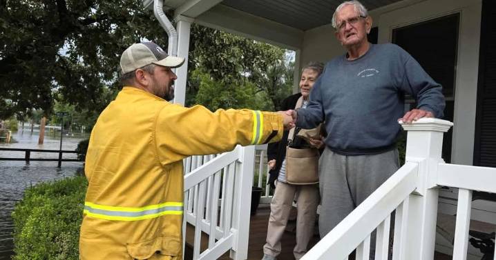 84-year-old Kansas woman rescued from floodwaters by local fire department