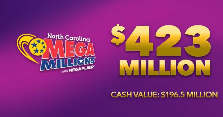Mega Millions alcanzó los $423 millones para este viernes