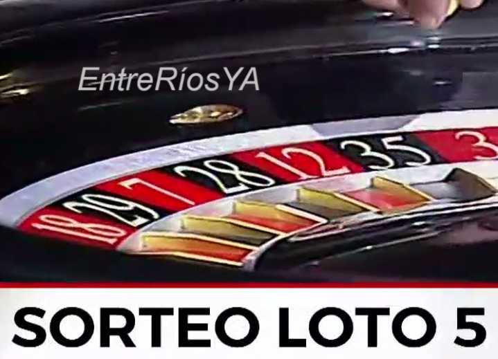 Loto 5 Plus, resultado de hoy sábado