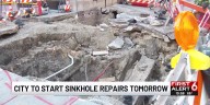 Work set to begin on downtown Omaha sinkhole