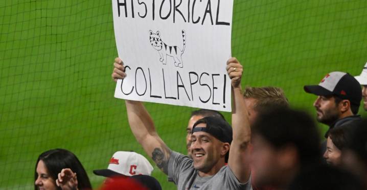 Detroit Tigers drop out of first following loss to Guardians