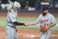 Urquidy returns from Tommy John surgery, Tigers beat Marlins 2-0 and tie for lead with 17th shutout