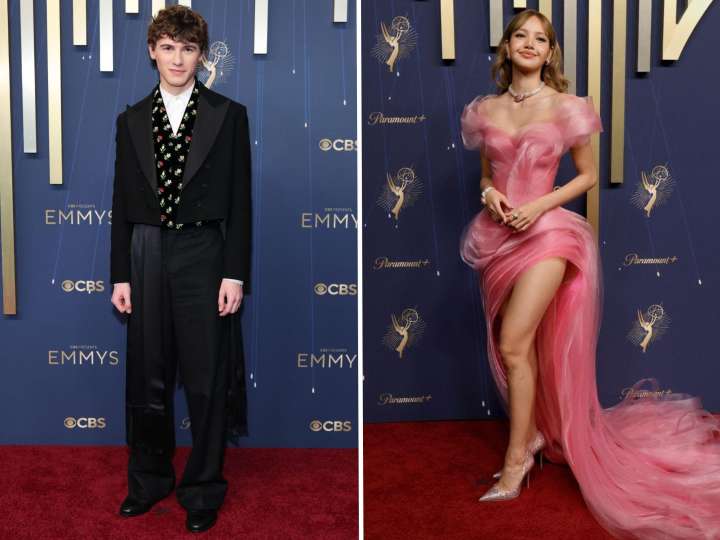 The best-dressed celebrities at the 2025 Emmy Awards