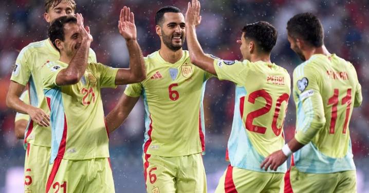 Atención Argentina: España aplastó a Turquía por 6-0 en las Eliminatorias UEFA