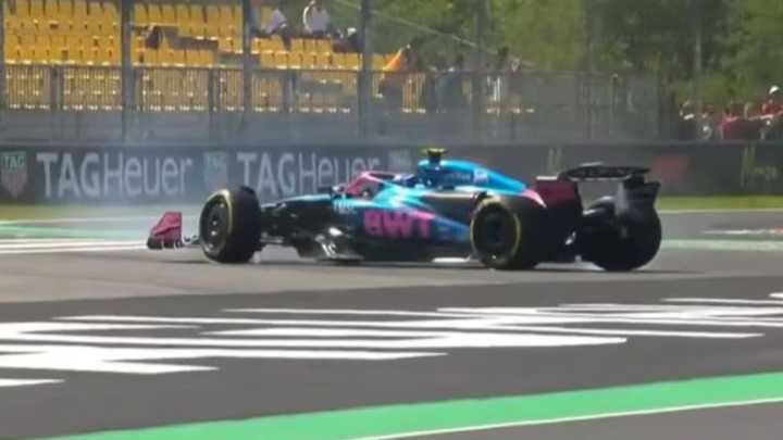 El reemplazante de Franco Colapinto, sufrió un trompo en la primera práctica de Monza y quedó último