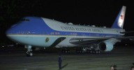 Donald Trump UK visit: Spirit Airlines plane flies too close to Air Force One