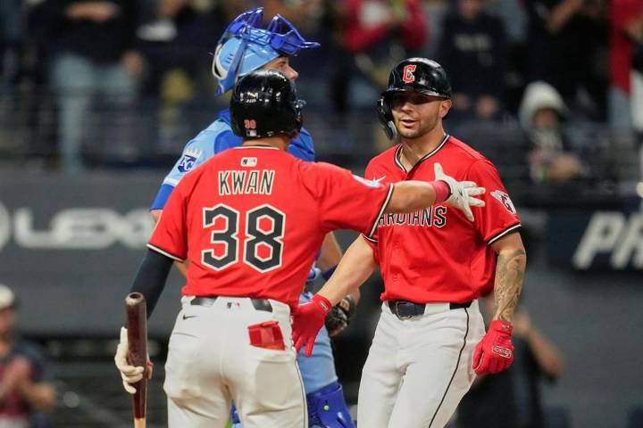 C.J. Kayfus' homer in 8th inning propels Guardians to 3