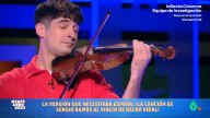 Esta es la versión a violín de Necko Vidal de la canción de Sergio Ramos que "huele a 'colabo'"