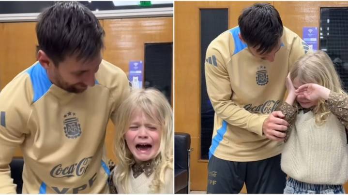 Lionel Messi protagonizó un conmovedor encuentro con el hijo de Flavio Mendoza y fue tendencia en redes