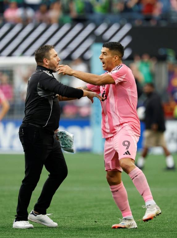 Luis Suarez apologizes after Leagues Cup spitting incident