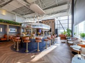 New Montreal airport lounge steeped in city’s tastes and ambience