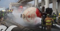 Silza cubrirá gastos funerarios del chofer de la pipa que explotó en Iztapalapa