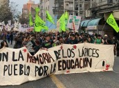 A 49 años de "La Noche de los Lápices", una multitud se moviliza por el derecho a la educación