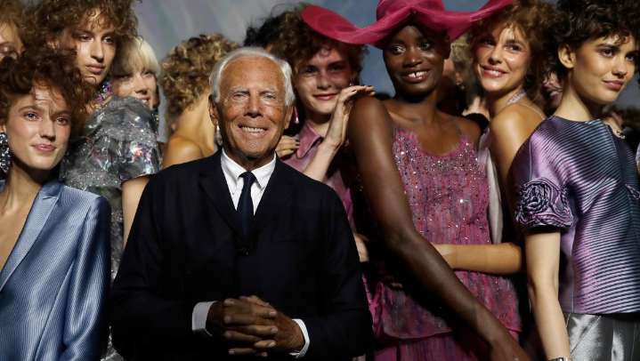 Italiano, ícono de la moda y empresario, él era Armani