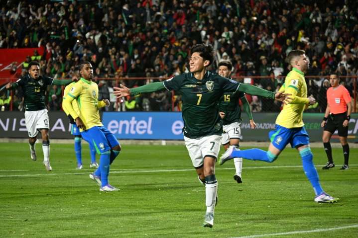 Bolivia down Brazil to grab World Cup playoff spot